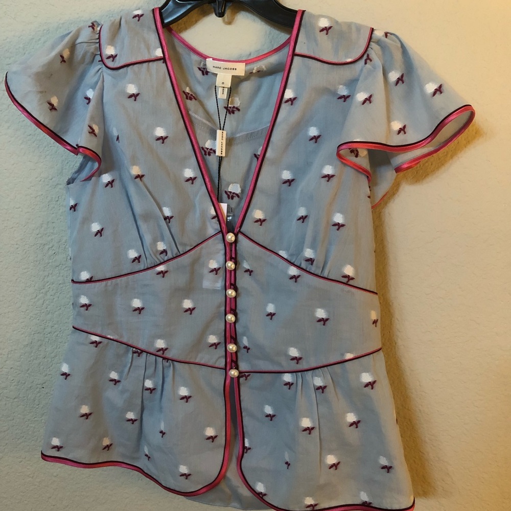 Marc jacob silk top